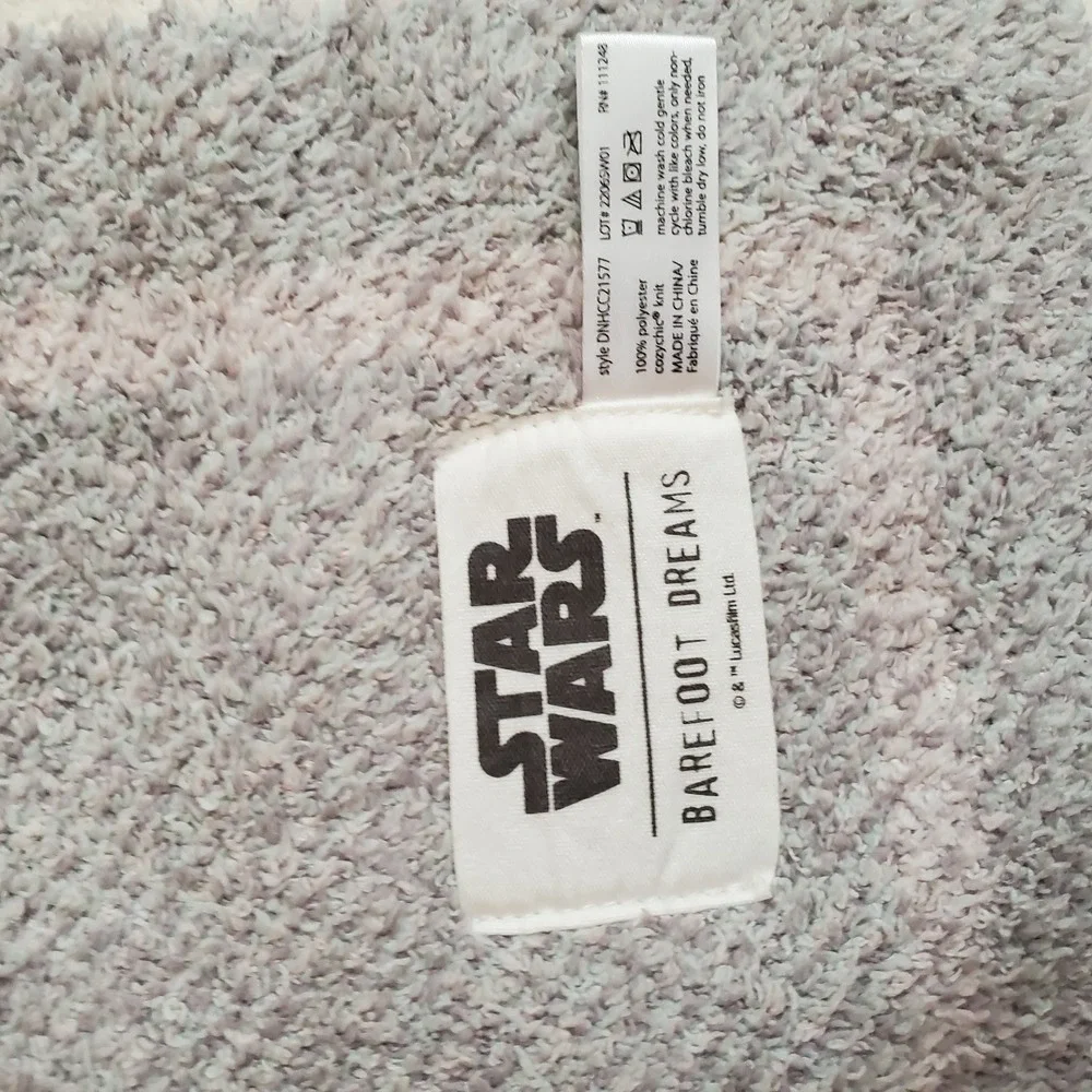 CozyChic Barefoot Dreams Grogu‎ Disney Soft Baby Throw Blanket Star Wars